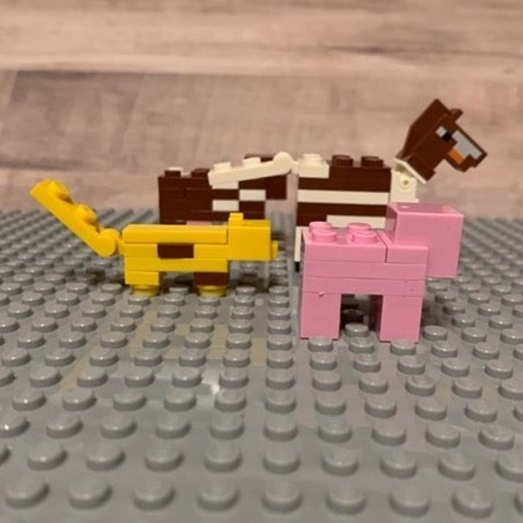 Minecraft Animals Lot of 4 Custom Minifigures - Picture 3 of 6